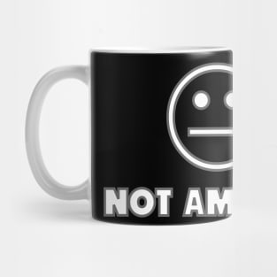 Not Amused Emoji Mug